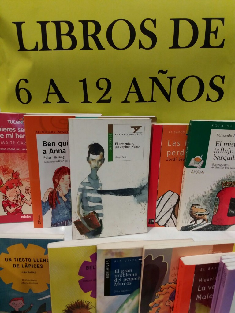 En una llibreria de Torrejón de Ardoz, 21 de febrer de 2017