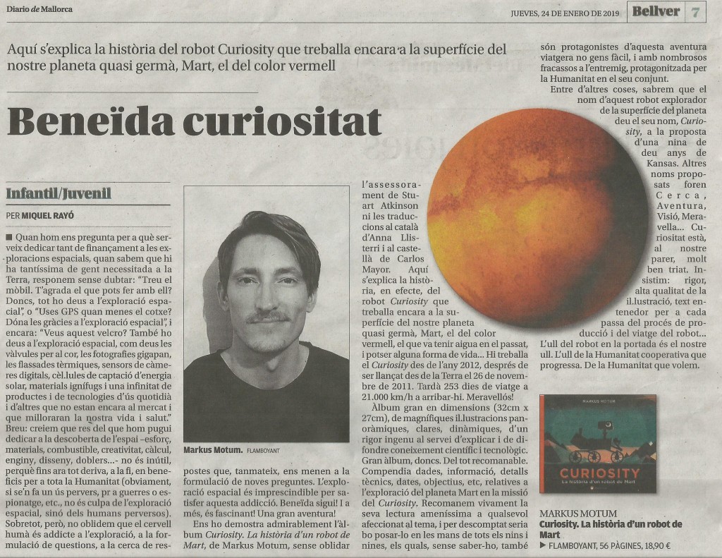 Curiosity 24 gener 2019