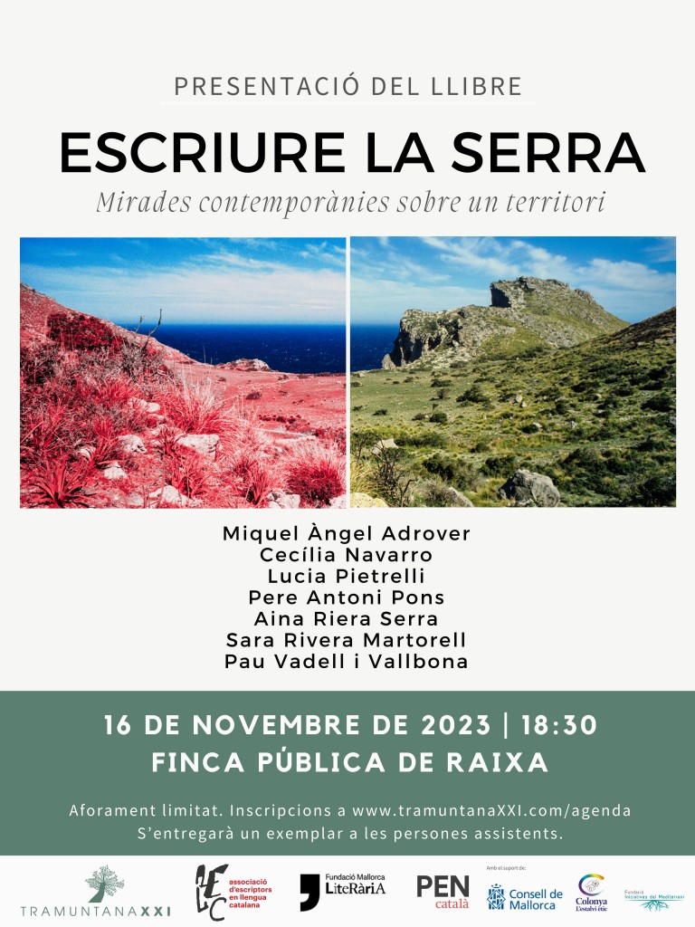 PRESENTACIÓ ESCRIURE LA SERRA_17112023