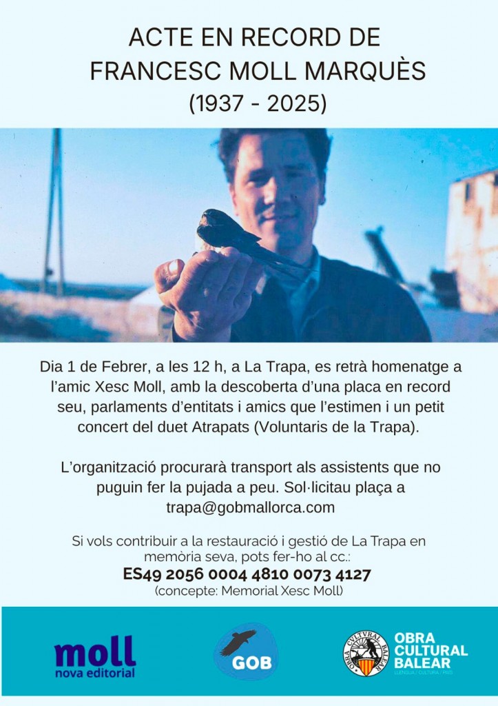 acte xesc moll la trapa 1 febrer 2026