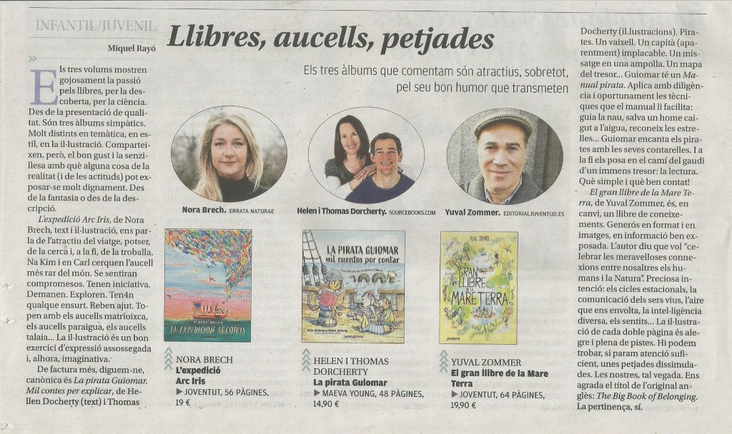 aucels, llibres petjades 31 març 2022