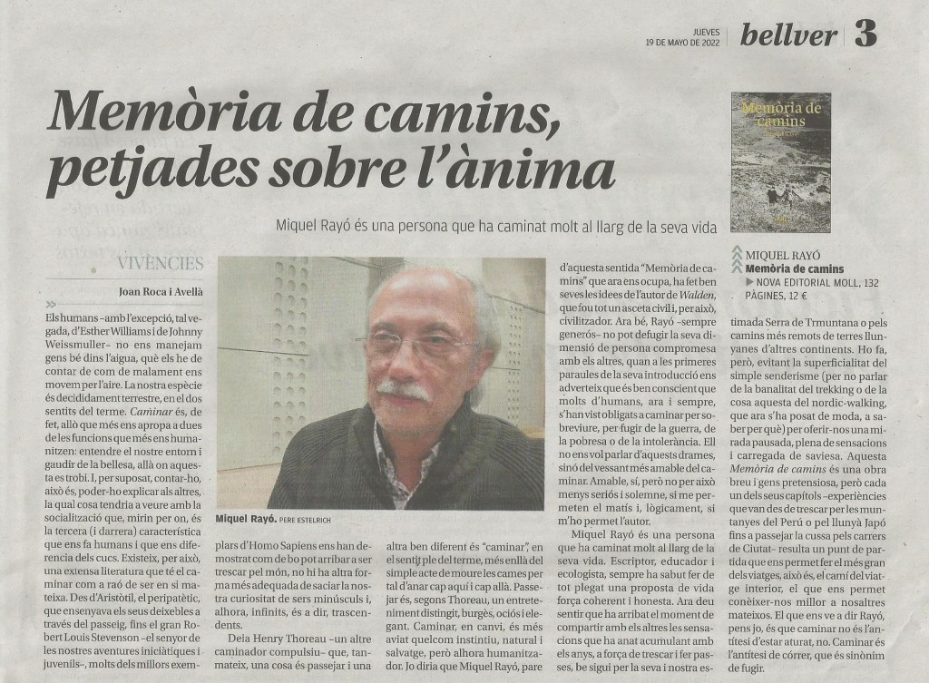 memòria camins bellver 19 maig 2022