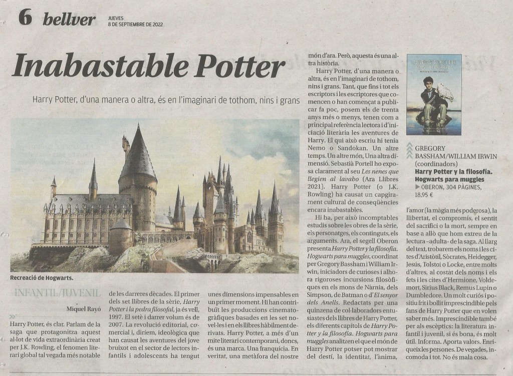 inabastable potter, 8 setembre 2022